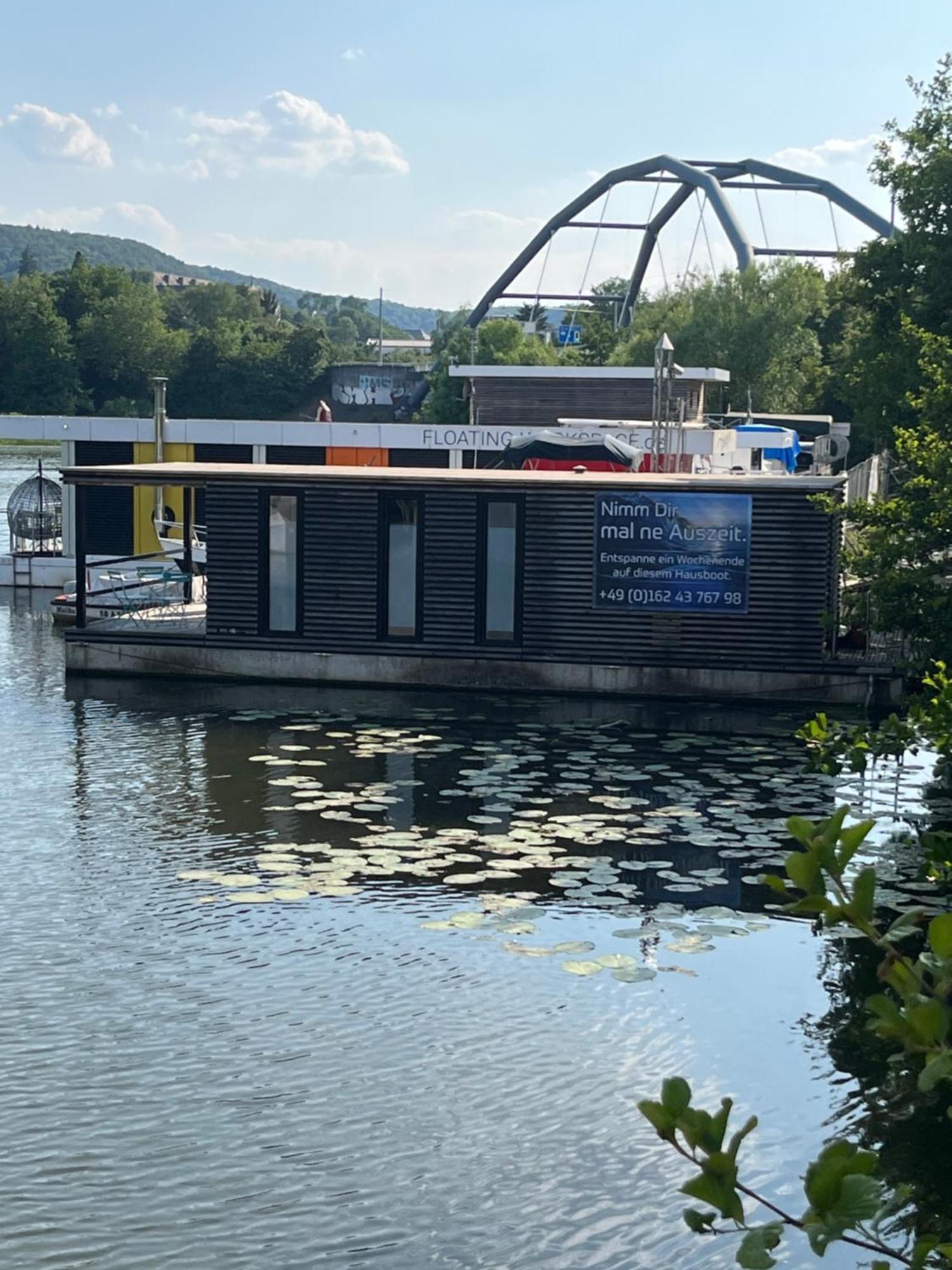 Hotel Hausboot Jeknic Sarrebruck Exterior foto